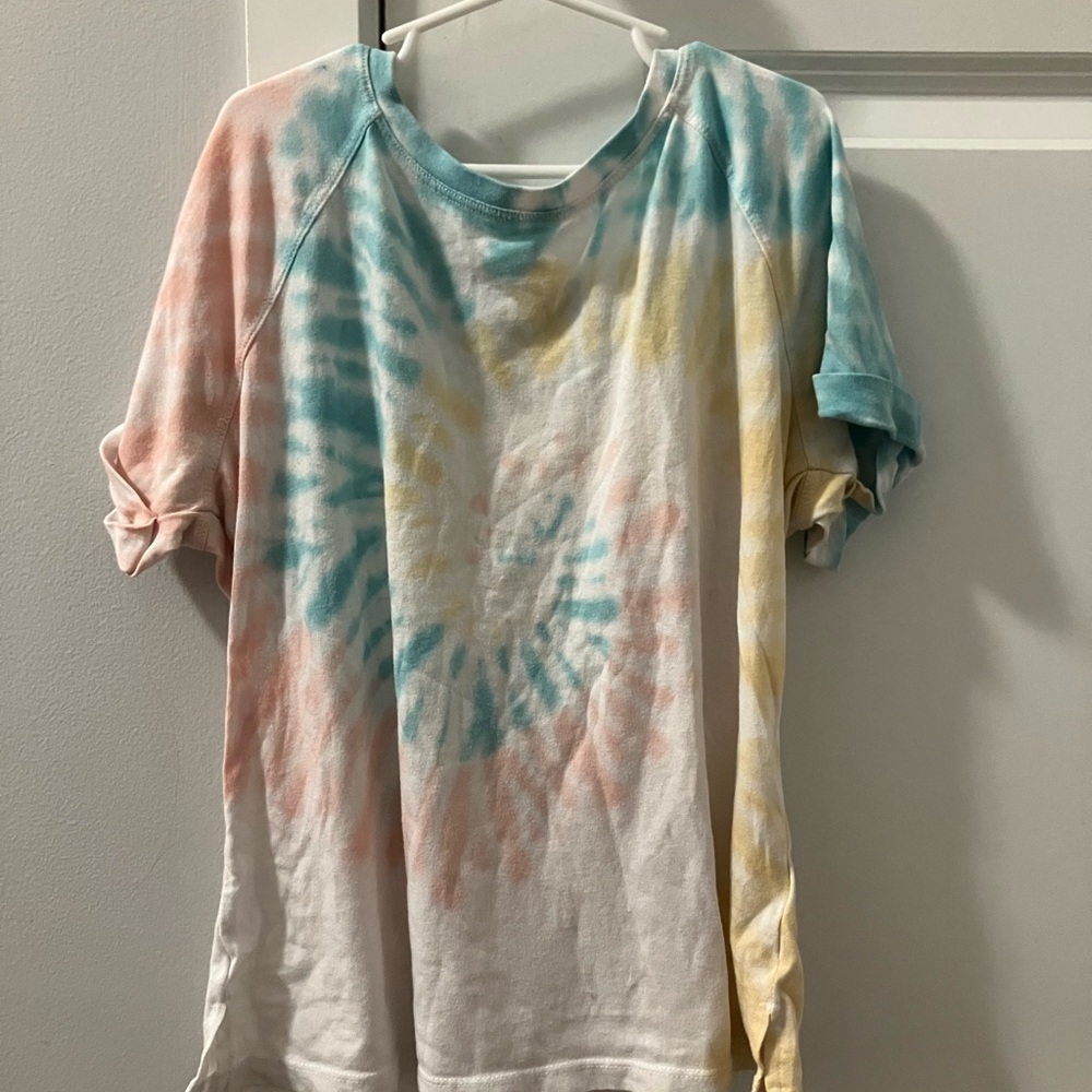 Ultra Flirt Blue and White Tee